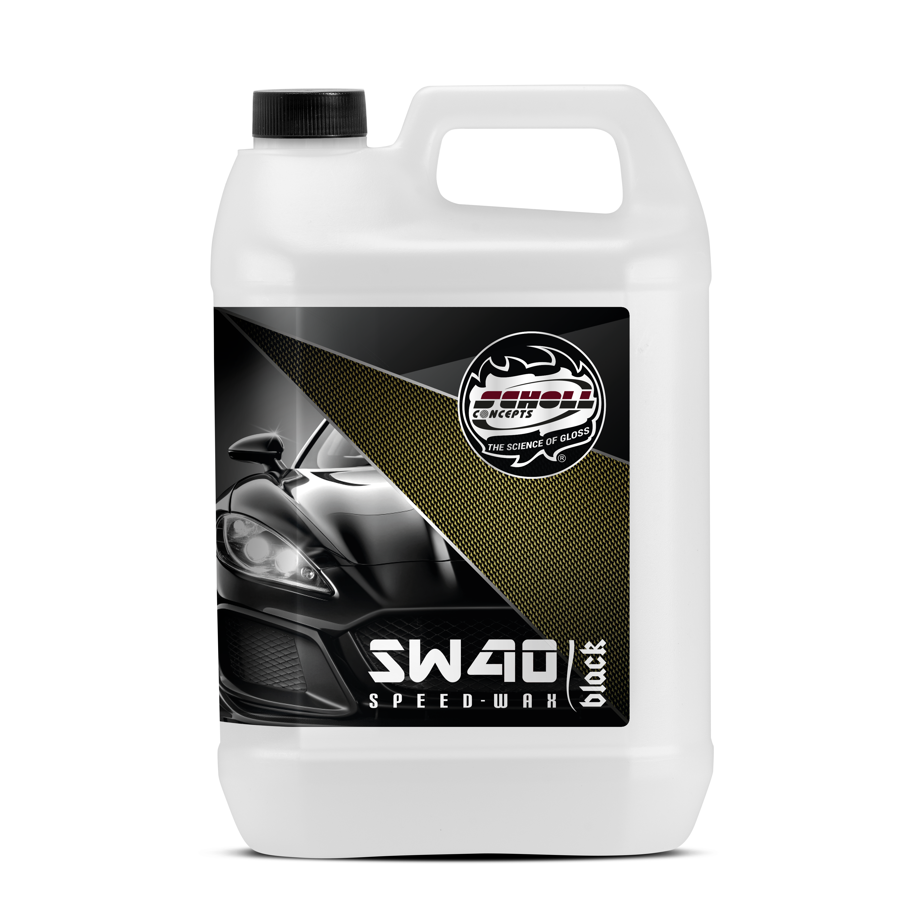 SW40 BLACK Cire Rapide 5 Ltr.